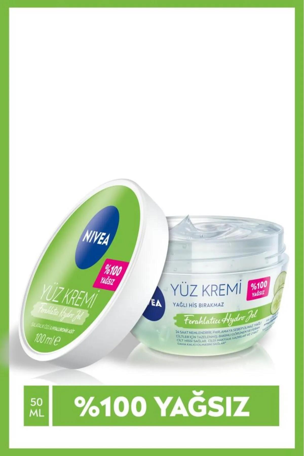 Nivea Yüz Kremi Ferahlatıcı Jel - 100 ml