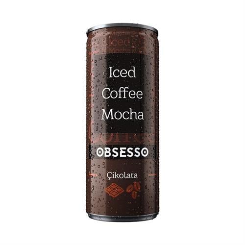 Obsesso Soğuk Mocha Çikolata Teneke 250 ml