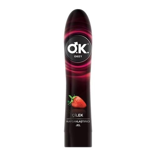 Okey Kayganlaştırıcı Jel – Çilekli 100ml
