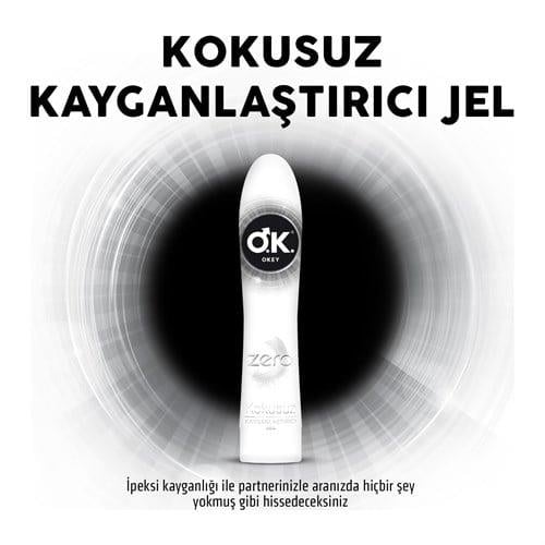 Okey Kayganlaştırıcı Jel Zero Kokusuz  100 Ml.