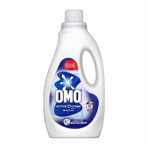 Omo Sıvı Deterjan Active Oxygen Beyazlar 1500 Ml