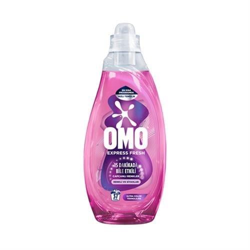Omo Sıvı Deterjan Express Fresh Renkli ve Siyahlar 37 Yıkama 1480 ml