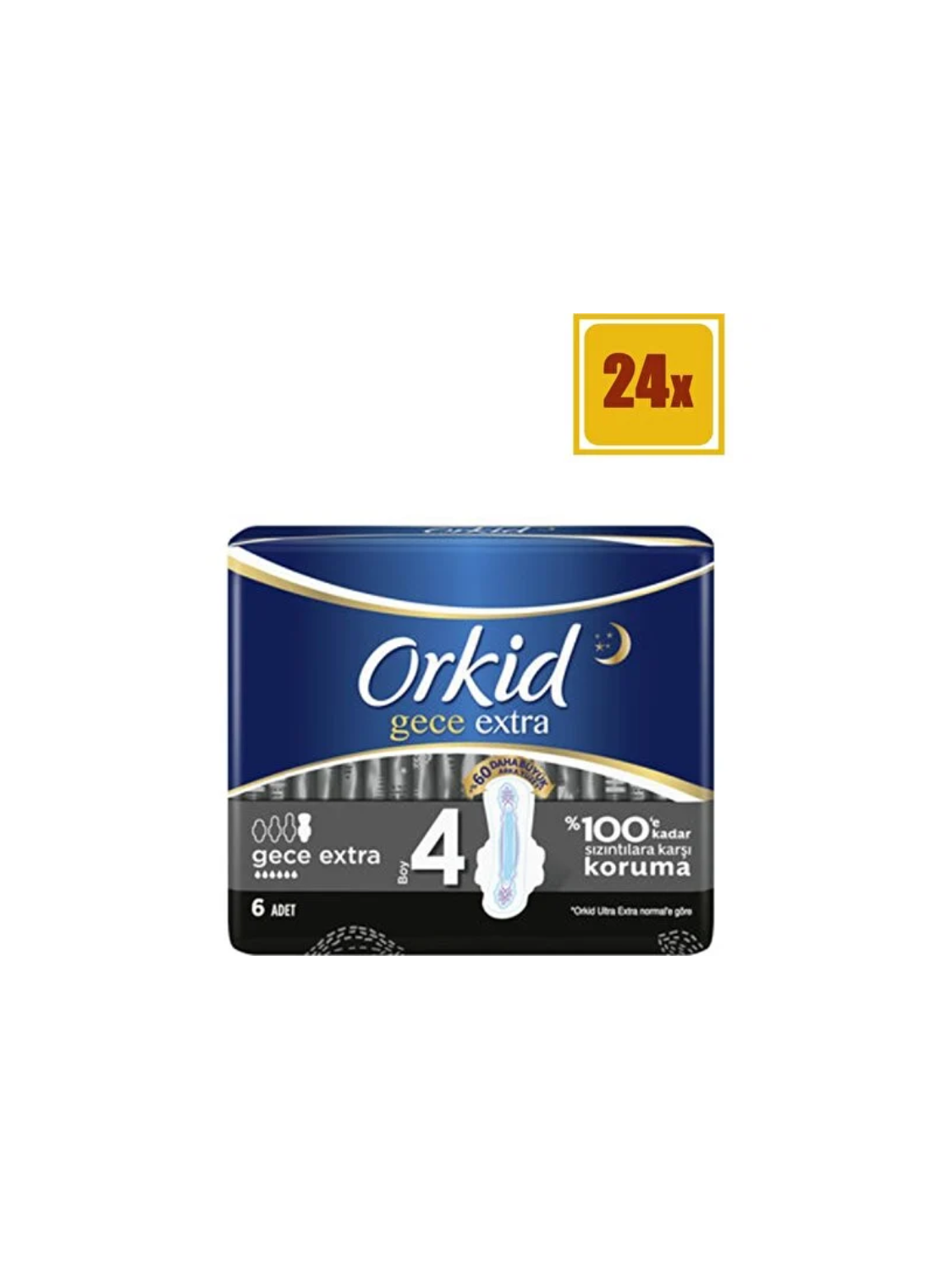 Orkid Ultra Extra Hijyenik Ekstra Gece Ped