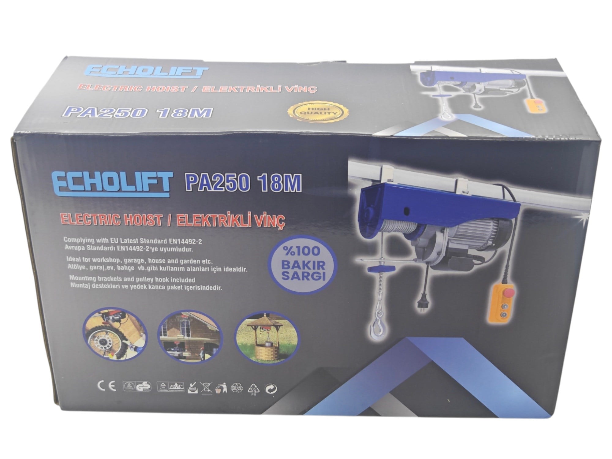 PA250   Echolift Elektrikli Vinç 125-250kg