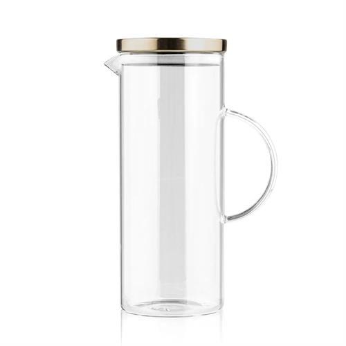 Paçi Alisa Cam Sürahi Metal Kapaklı 1500 ml