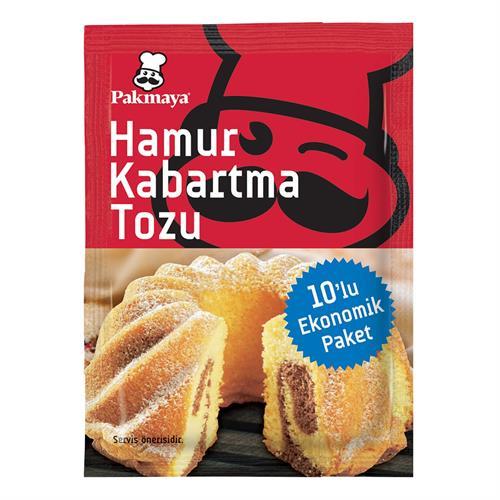 Pakmaya Hamur Kabartma Tozu 10 lu Ekonomik Paket
