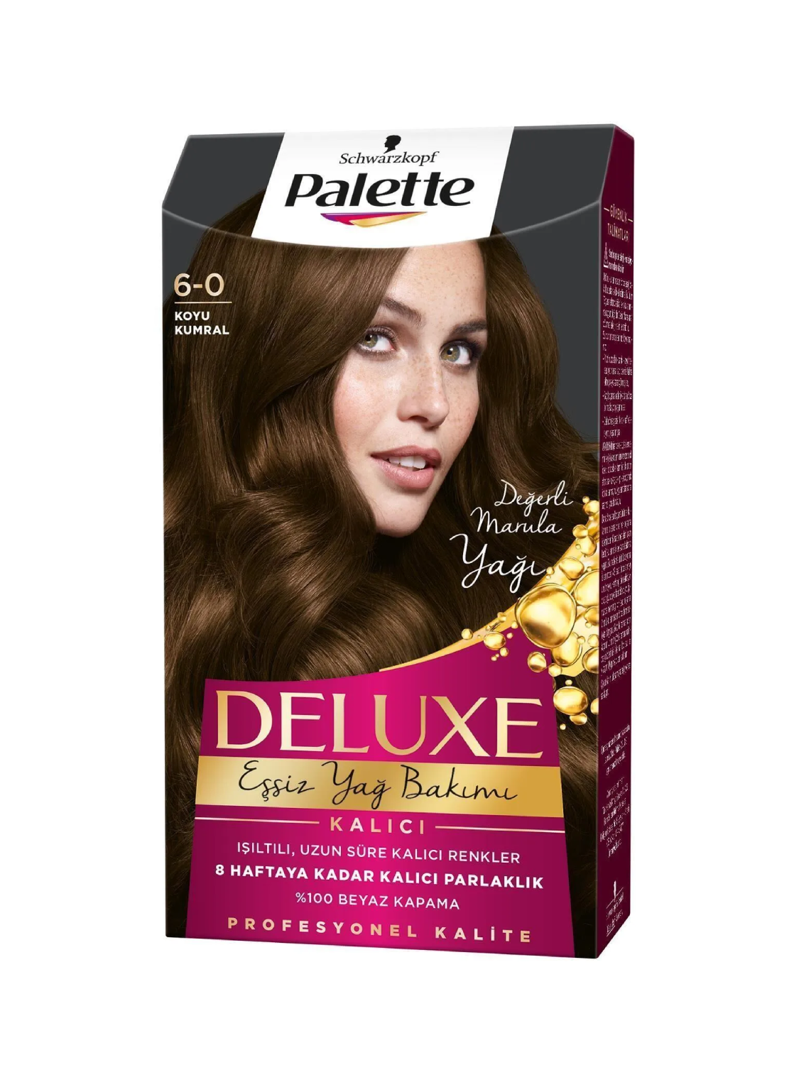 Palette Delux 6-0 Koyu Kumral Saç Boyası