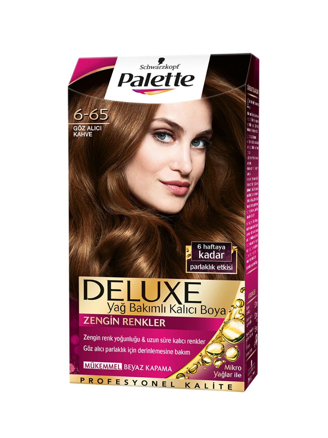 Palette Delux 6-65 Göz Alıcı Kahve  Saç Boyası
