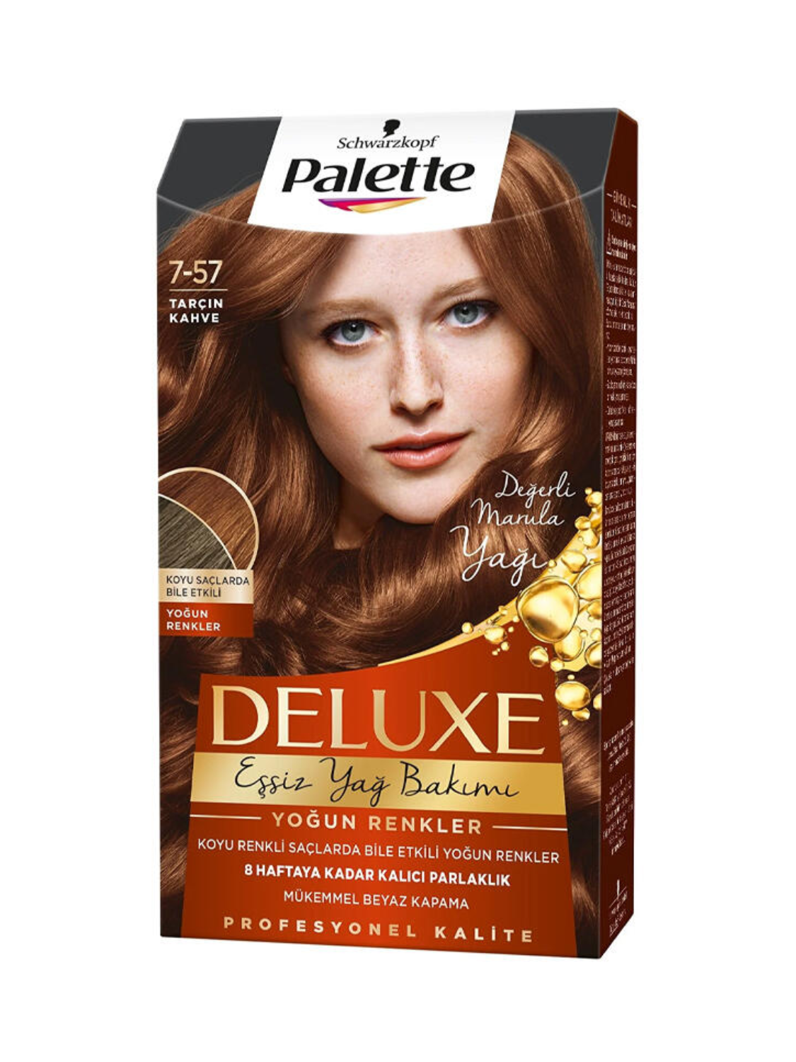 Palette Delux 7-57 Tarçın Kahve Saç Boyası