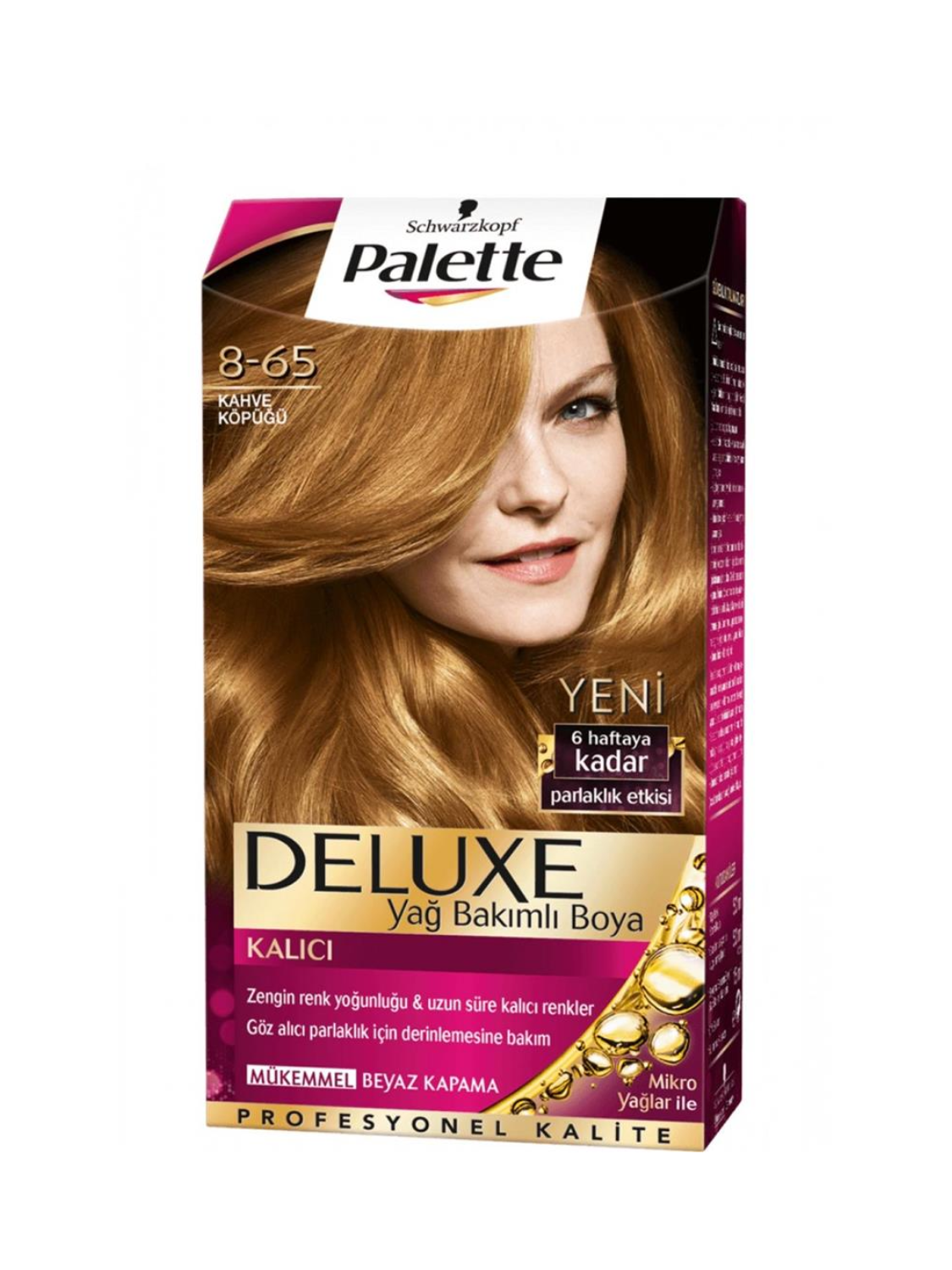 Palette Delux 8-65 Kahve Köpügü Saç Boyası