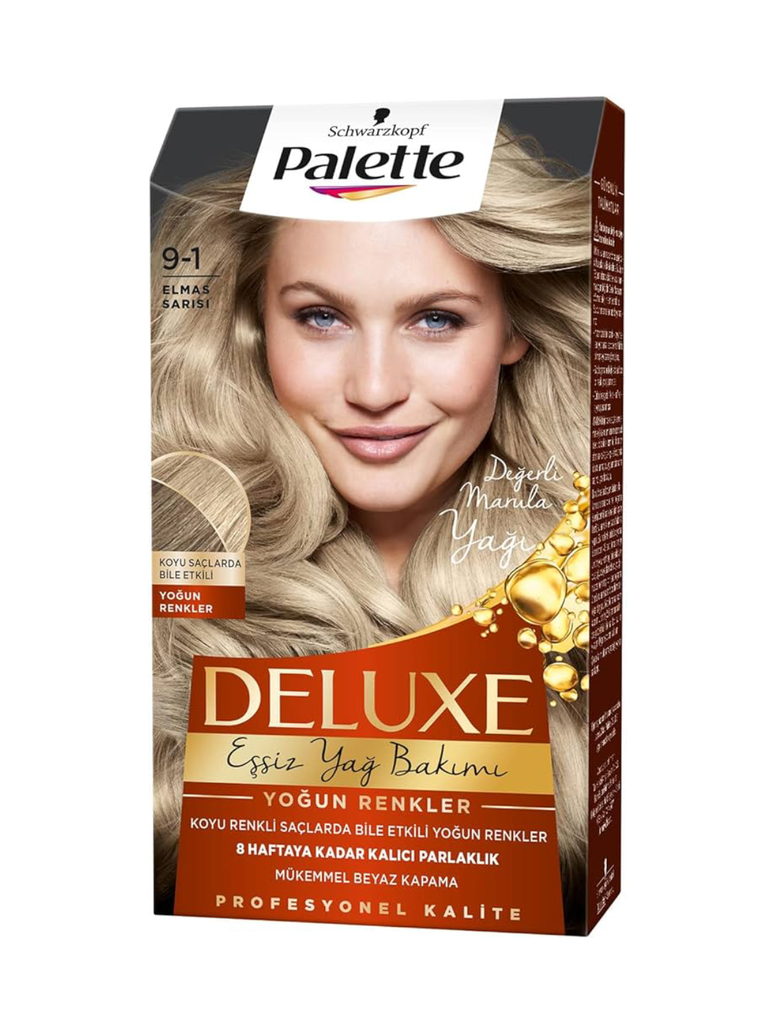 Palette Delux 9-1 Elmas Sarısı Saç Boyası