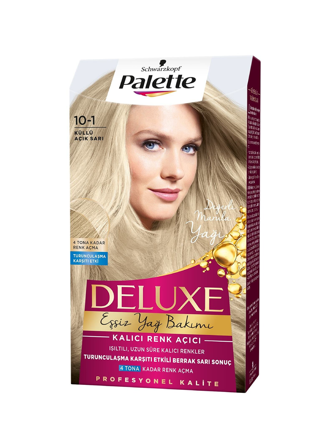 Palette Deluxe 10-1 Küllü Açık Sarı