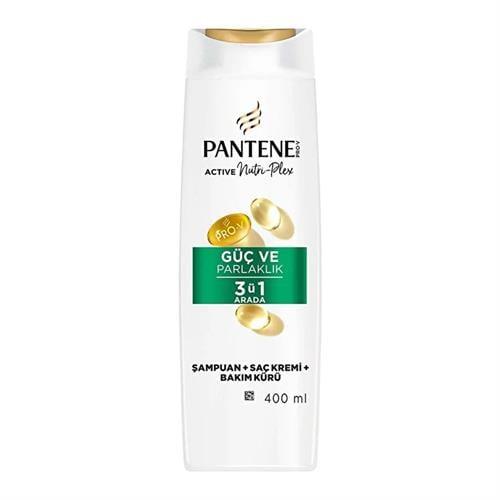 Pantene Şampuan 3 u 1 Güç ve Parlaklık 400 ml