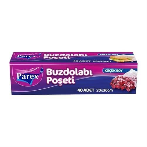 Parex Buzdolabı Poşeti Küçük Boy 20*30 cm 40 lı