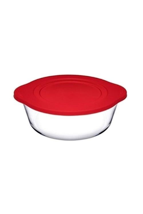 Paşabahçe 59123 Kırmızı Kapaklı Borcam 1450 Cc 25 Cm