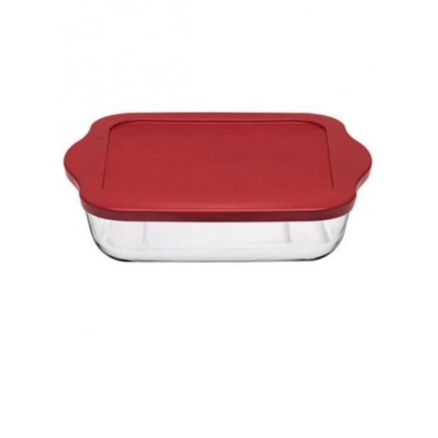 Paşabahçe Borcam Dikdörtgen Silikon Kapaklı 59006 1950Cc