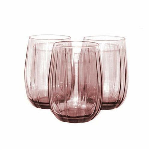 Paşabahçe Linka Pembe 3Lü Meşrubat Bardağı 420405