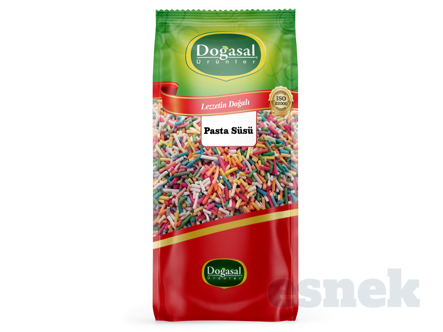 Pasta Süsü Renkli - 1 KG