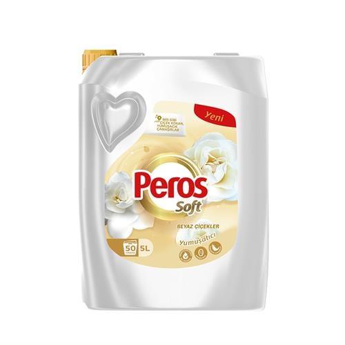 Peros Yumuşatıcı 5 lt Beyaz Çiçekler 50 Yıkama