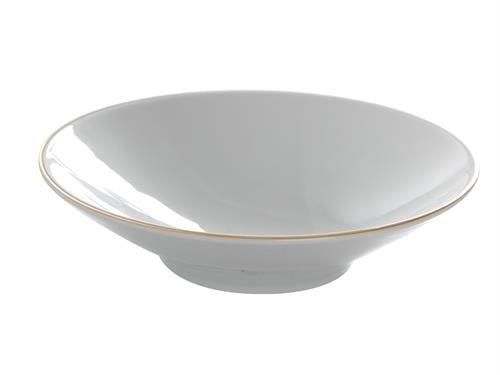 Porland Altın Yaldız Çukur Tabak 20Cm