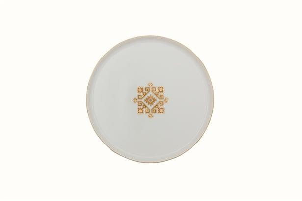 Porland Arabesque Desen1 Düz Tabak 21Cm