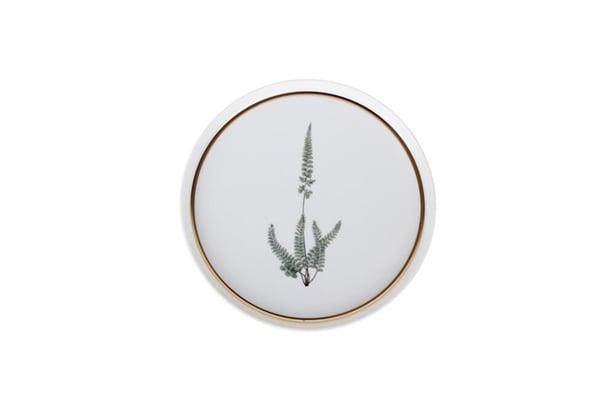 Porland Botanical Desen1 Düz Tabak 21Cm
