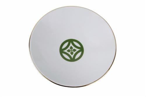Porland Çukur Tabak 20 CM Morocco Desen 1 Yeşil