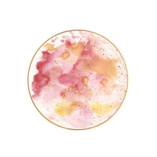 Porland Düz Tabak 24 Cm Cosmos Desen 1