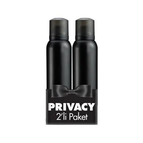 Privacy Men Deodorant 2*150ml