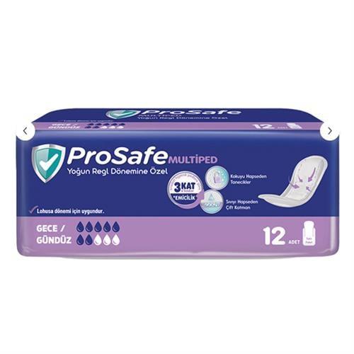 Prosafe Multiped Yoğun Regl Dönemine Özel Gece&Gündüz 12 li