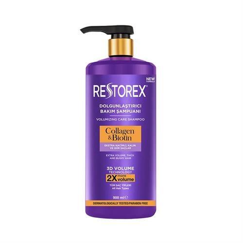 Restorex Collagen&Biotin Dolgunlaştırıcı Şampuan 900 ml