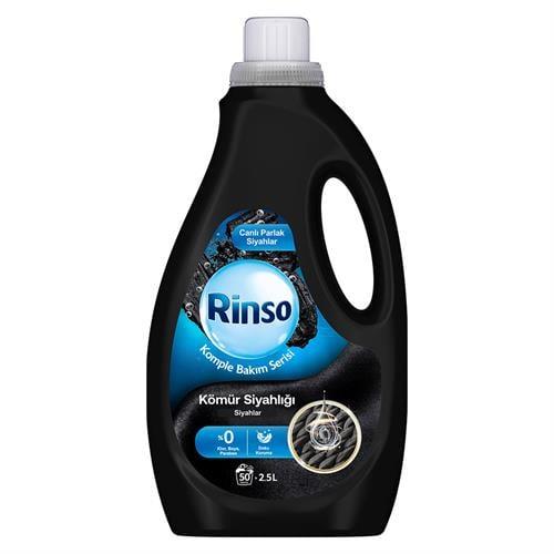 Rinso Sıvı Çamaşır Deterjanı Komple Bakım Serisi Kömür Siyahlığı 2.5 L