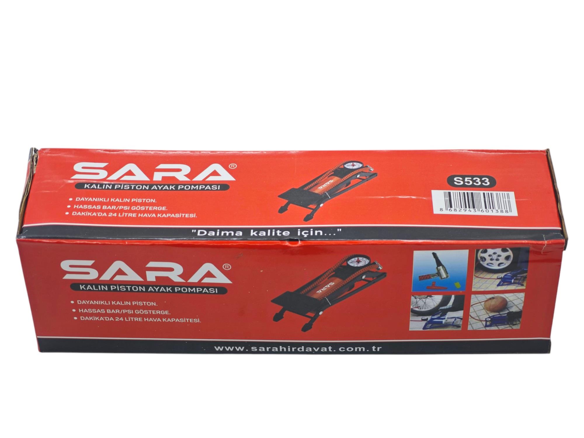 S533   Sara Kalın Piston Ayak Pompası