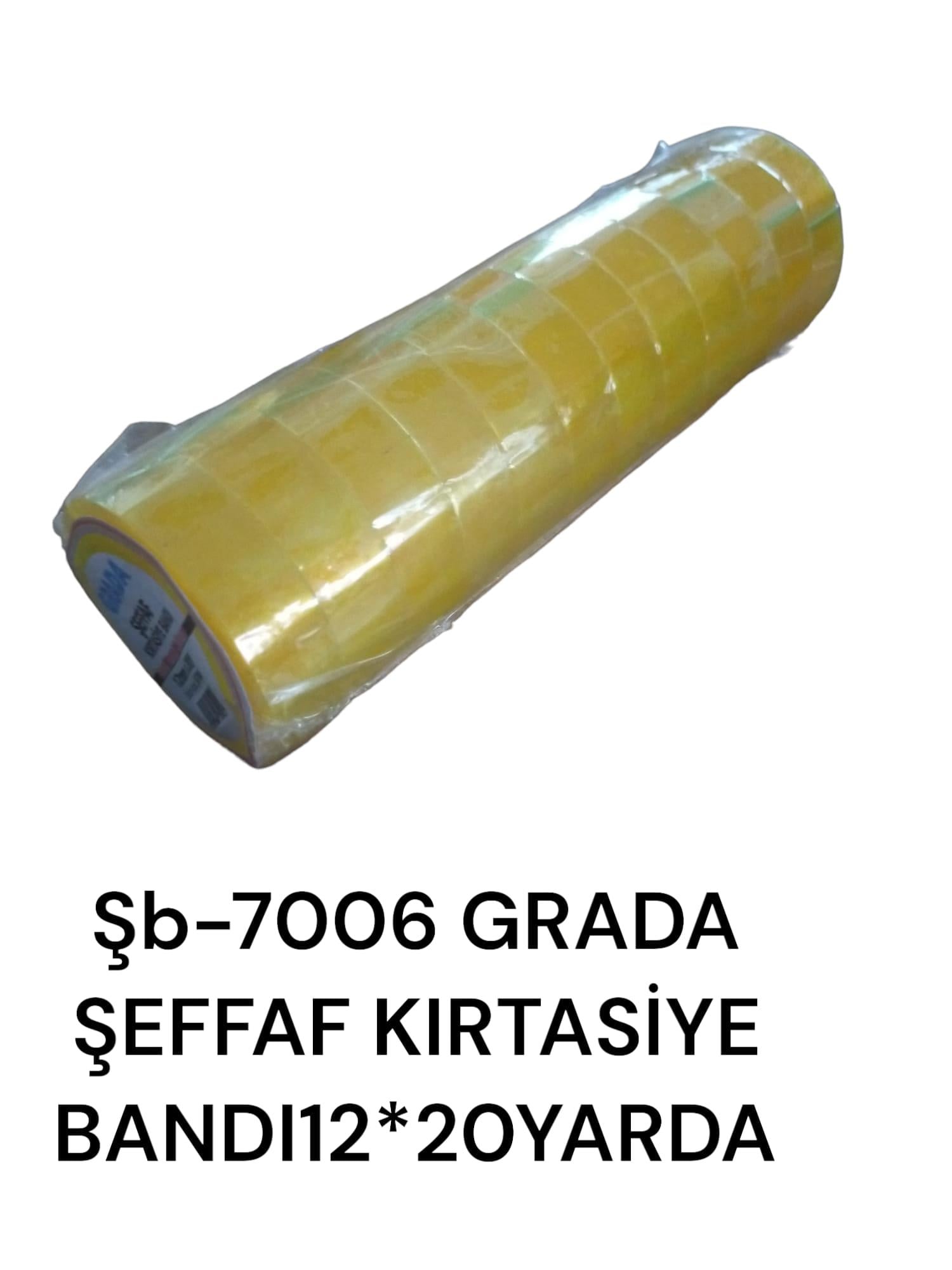 Grada Şeffaf Kırtasiye Bantı 12Mm*20Yrd