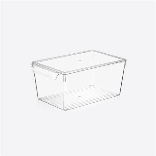 Şeffaf Kapaklı Buzdolabı Organizer 07443