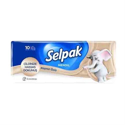 Selpak Cep Mendil Kaşmir Özlü 10 Yaprak