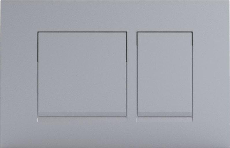 Serel Mat Krom Panel Dikdörtgen Parmakizi Bırakmıyan - P670180