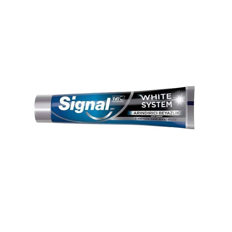 Signal 75 Ml Diş Macunu Arındırıcı Beyazlık Whıte System 