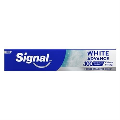Signal Diş Macunu White Advance Karbonat Beyazlığı 70 Ml