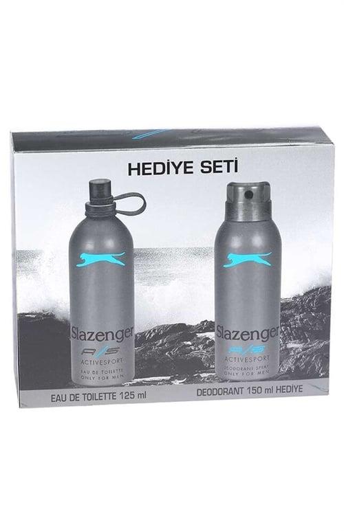 Slazenger Parfüm & Activesport Mavi Deodorant 125 Ml+ 150 Ml