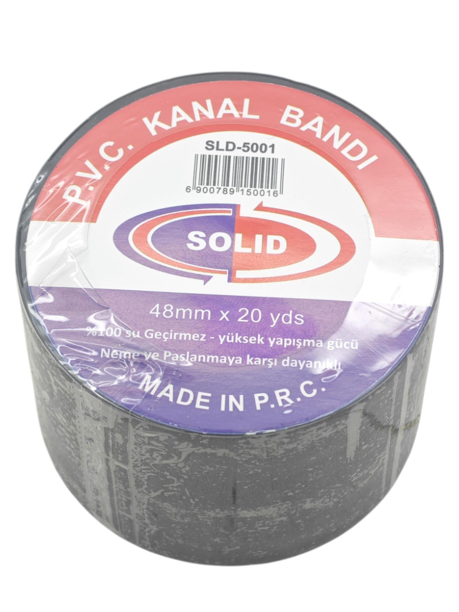 SLD-5001   Solıd P.V.C Boru Tamir&Kanal Bandı 48mm*20yrd