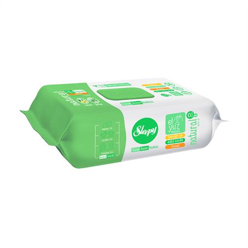 Sleepy Kişisel Bakım Havlusu Natural Limon&Defne 100 lü