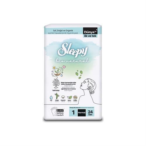 Sleepy Ped Bio Natural Normal 24 Adet Süper Eko
