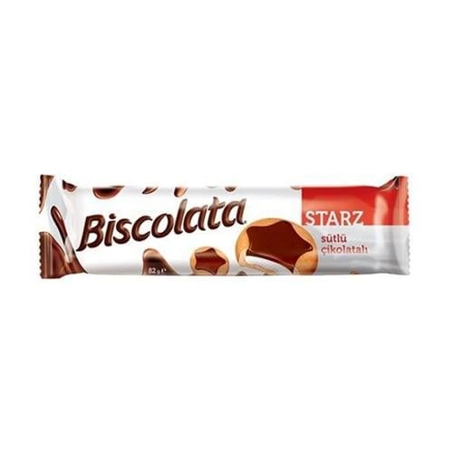 Şölen Bisküvi Biskolata Starz Sütlü Çikolatalı 82 GR