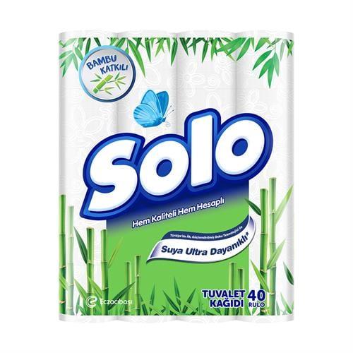 Solo Tuvalet Kağıdı 40 lı Bambu Katkılı