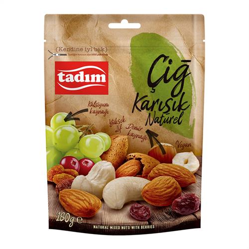 Tadım Naturel Karışık Kuruyemiş 180 g