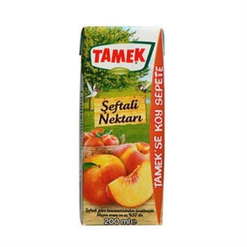 Tamek Nektari 200 Ml Şeftali