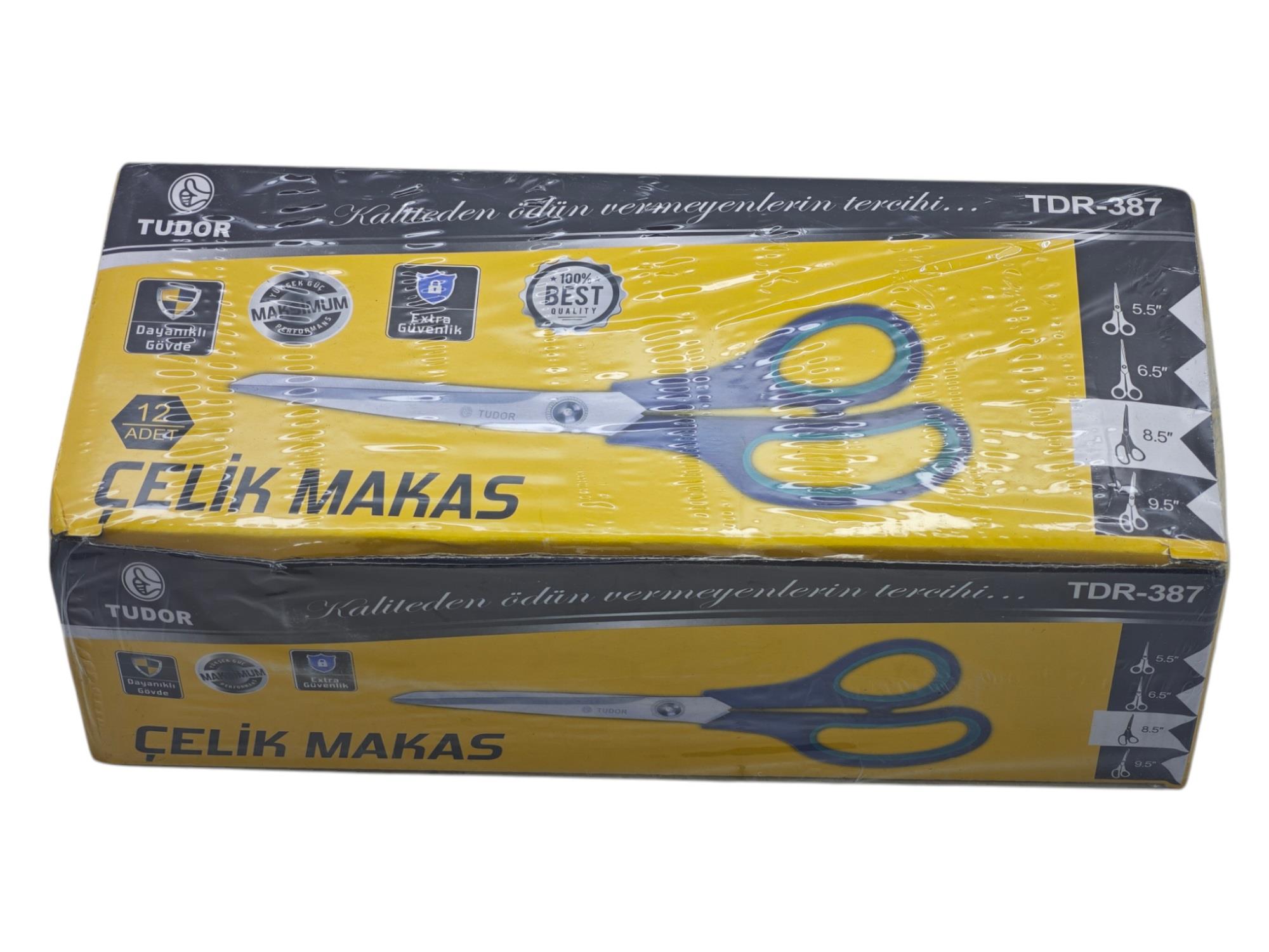 TDR-387   Tudor Çelik Makas No 8.5