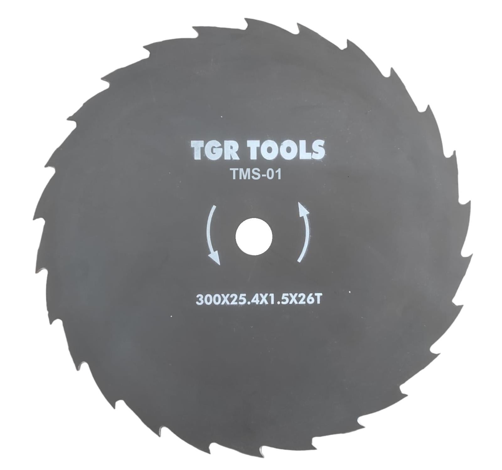 Tgr Tools Tırpan Testere 26T 300Mm - Deliksiz