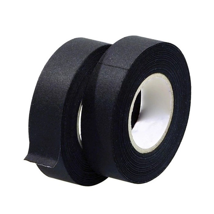 U0766   Tüysüz Siyah Bez Bant 19mm*15m
